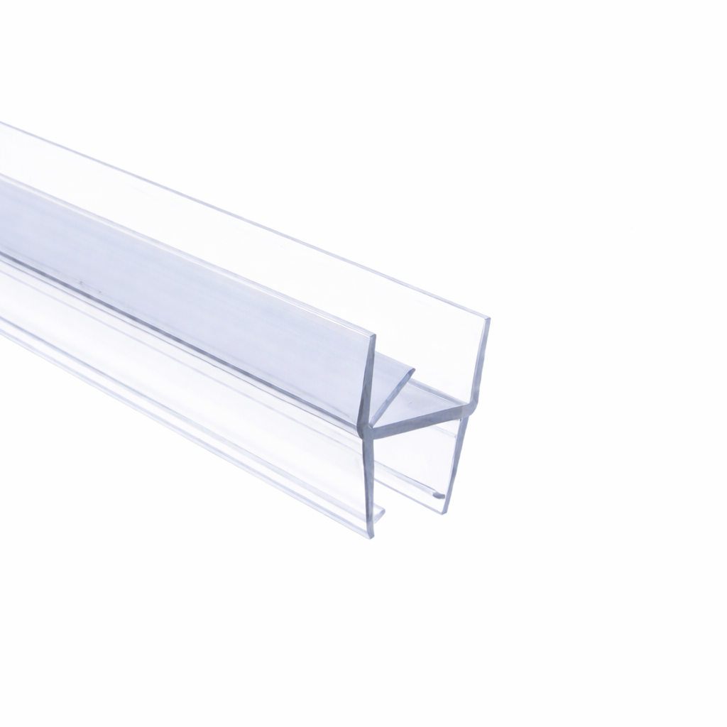 Profilo a U in PVC per vetrate